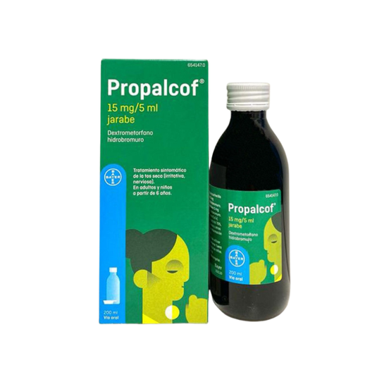 Propalcof 15 mg/5 ml jarabe 200 ml