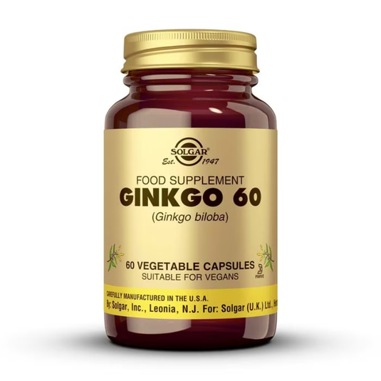 SOLGAR Ginkgo 60 60 Cápsulas