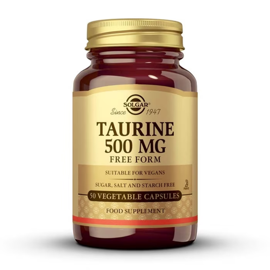Solgar Taurina 500 mg 50 cápsulas vegetales
