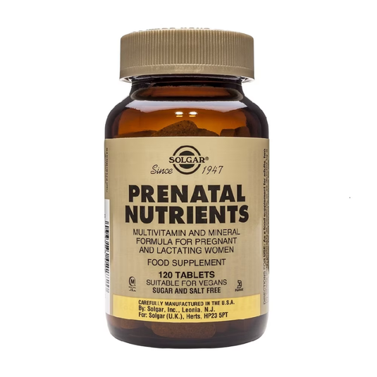 Solgar Nutrients Prenatal 120 comprimidos