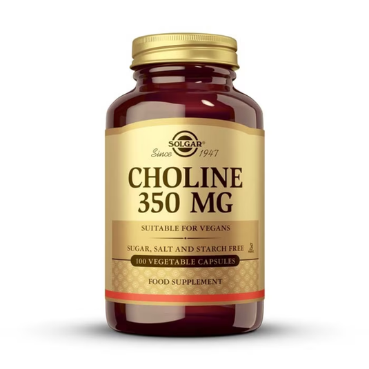 Solgar Colina 350 mg 100 cápsulas vegetales