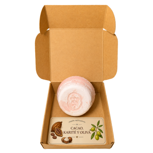 Jabón de CACAO, KARITÉ y OLIVA