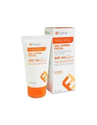 Farline gel crema facial toque seco spf 50+ textura ligera 1 envase 50 ml