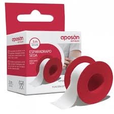 Esparadrapo Hipoalergico Aposan Botiquin Seda 1 Unidad 5 m x 2,5 cm