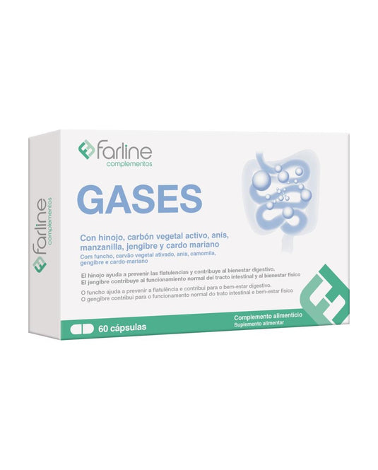 Farline complemento gases 60 capsulas
