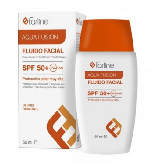 Farline fluido facial aqua fusion spf 50+ . 50 ml