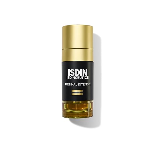 ISDIN ISDINCEUTICS Retinal Intense, Serum bifásico de noche con retinal para reducir arrugas más profundas y mejorar la firmeza de la piel, Enfocado a pieles maduras, expertas en retinoides, 50ml
