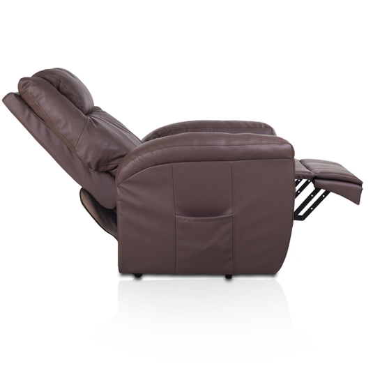 Sillón Springfield reclinado con reposapiés elevado