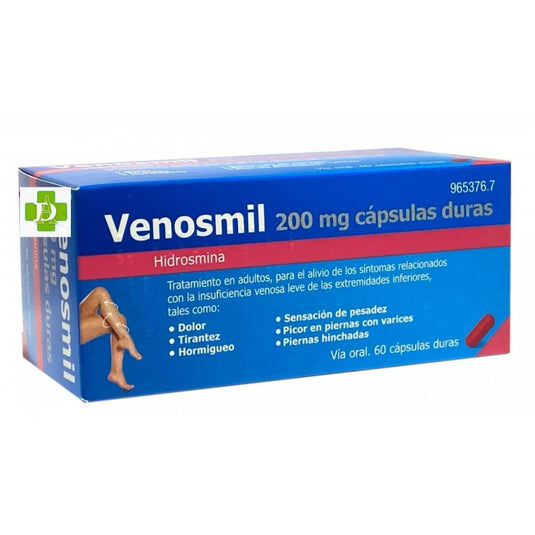 VENOSMIL 200 mg 60 CAPSULAS