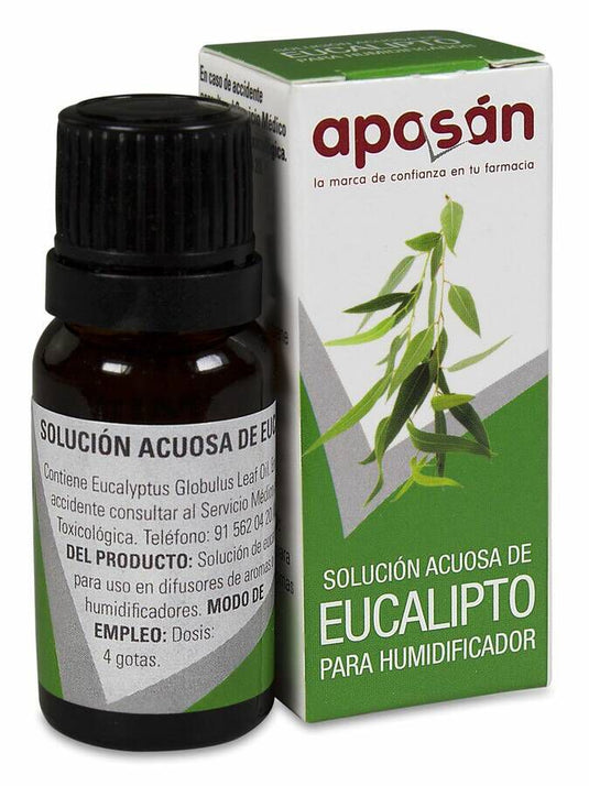 Aposan Solucion Acuosa Eucalipto Humidificador 1 Envase 10 ml