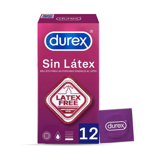 Durex Sin Latex Preservativos 12 Unidades
