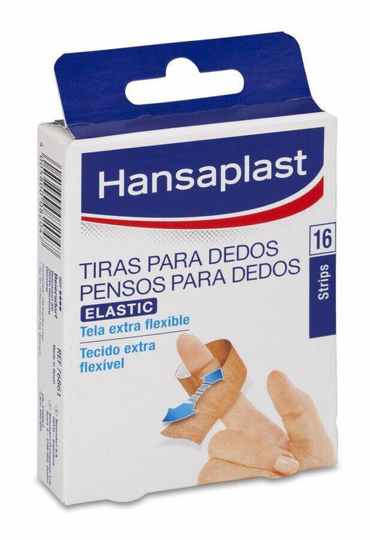 Hansaplast Tiras Adhesivas Para Dedos Aposito Adhesivo 16 Unidades