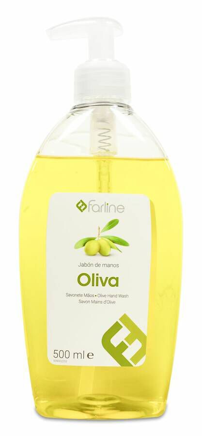 Farline jabon de manos aceite de oliva 1 envase 500 ml