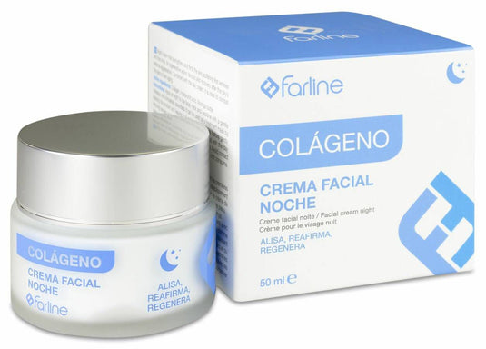 Farline crema facial de noche colageno 1 envase 50 ml