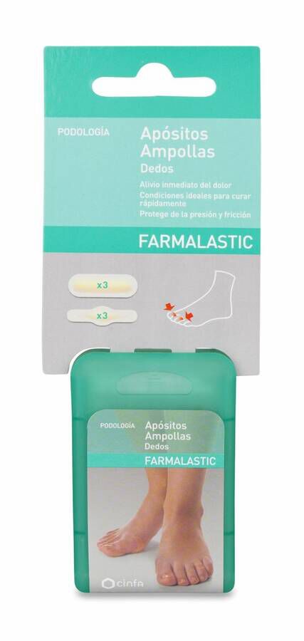 Farmafeet Apositos Ampollas Dedos 6 Unidades
