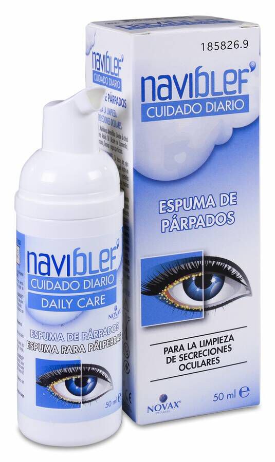 Naviblef Cuidado Diario Espuma 1 Envase 50 ml