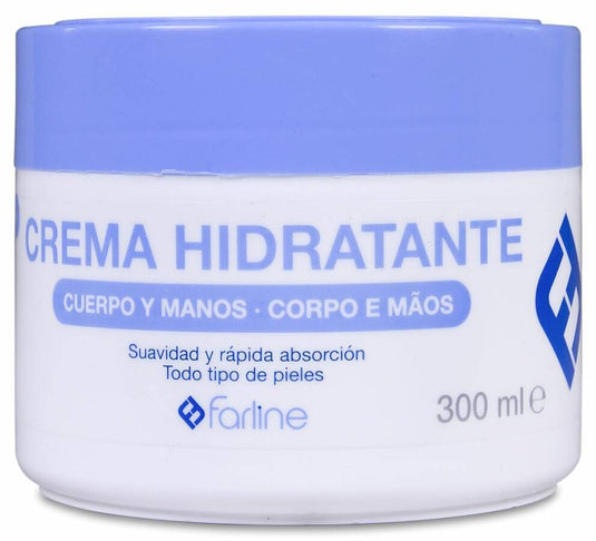 Farline crema hidratante cuerpo y manos 1 envase 300 ml