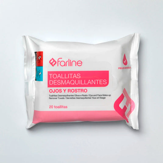 FARLINE TOALLITAS DESMAQUILLANTES 25 UNIDADES