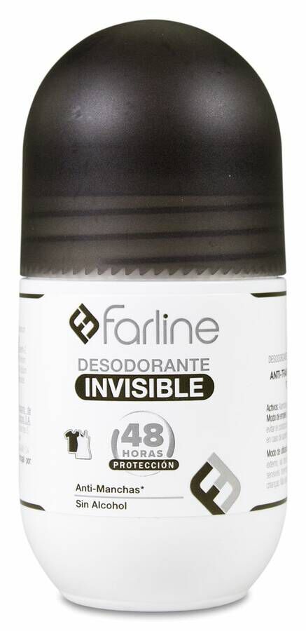 Farline desodorante invisible 1 envase 50 ml