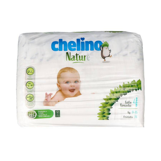 Pañal Infantil Chelino Nature Talla 4 34 Unidades