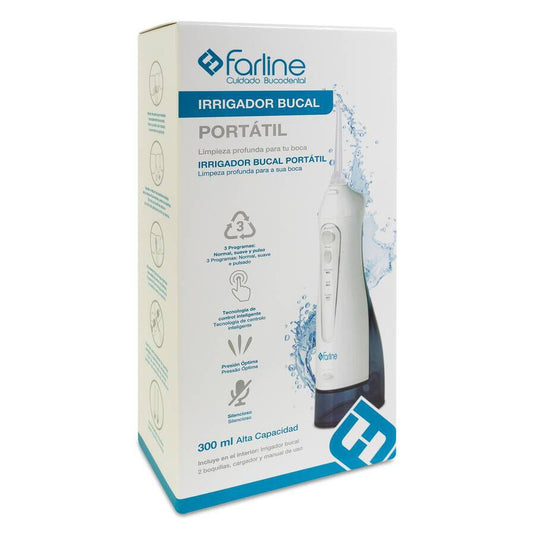 IRRIGADOR BUCAL FARLINE PORTATIL 1 UNIDAD