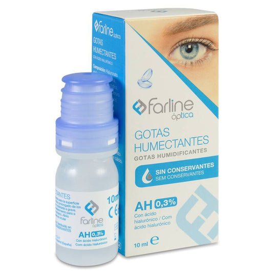 FARLINE OPTICA GOTAS HUMECTANTES AH 0.3% 1 FRASCO 10 ml
