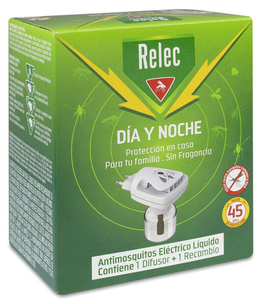 Relec Dia Y Noche Antimosquitos Electrico Liquido 1 Unidad
