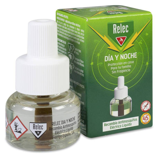 Relec Dia Y Noche Antimosquitos Electrico Liquido Recambio 1 Unidad