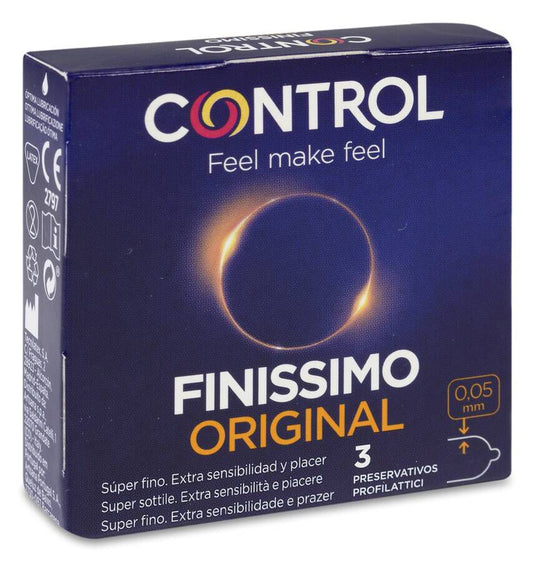 Control Finissimo Original Preservativos 3 Unidades