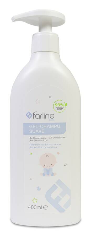Farline bebe gel champu suave 1 envase 400 ml