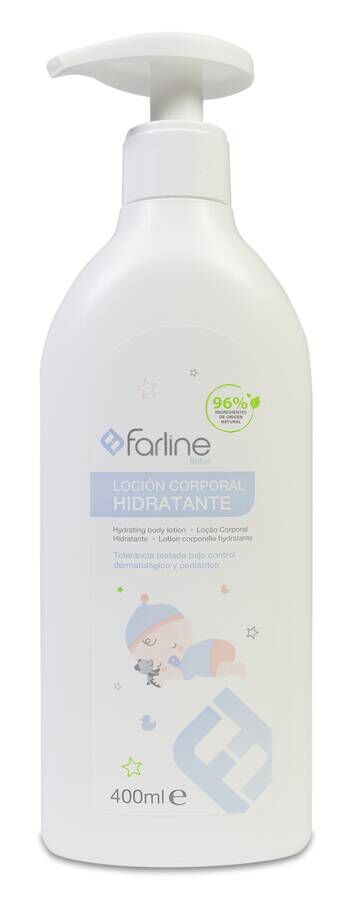 Farline bebe locion corporal hidratante 1 envase 400 ml