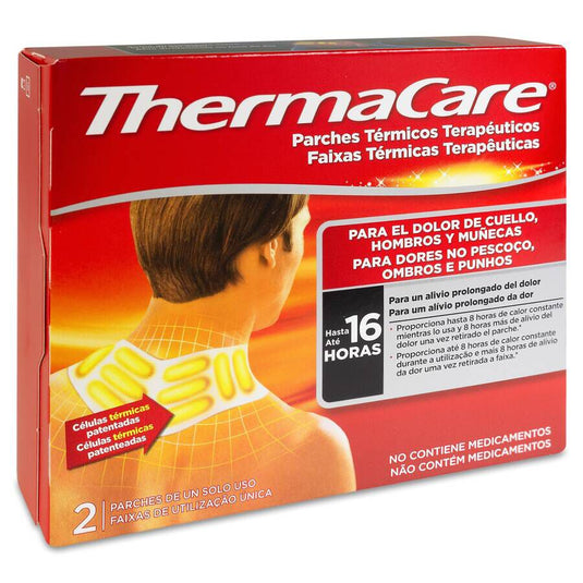 Thermacare Parche Termico Cuello Hombro Muñeca 2 Parches