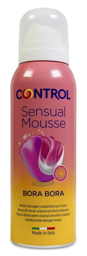 Control Sensual Mousse Bora Bora Masaje Corporal 1 Spray 125 ml