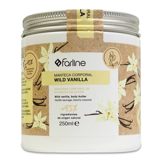 Farline manteca corporal wild vanilla 1 tarro 250 ml