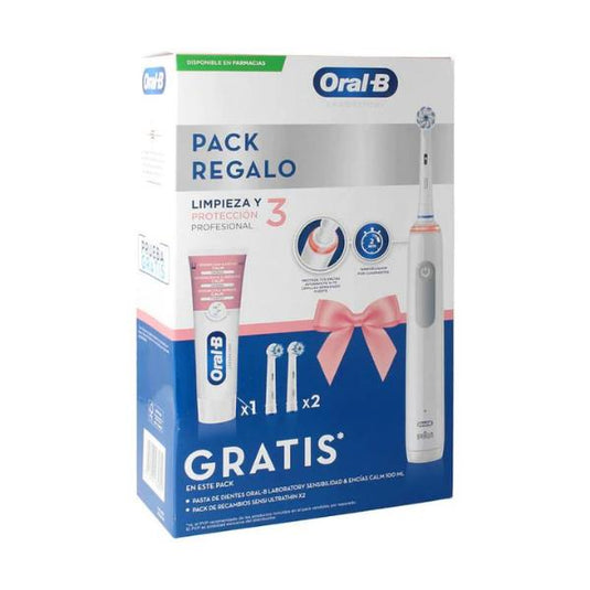 Cepillo Dental Electrico Recargable Oral-b Pack Pro 3 Repair