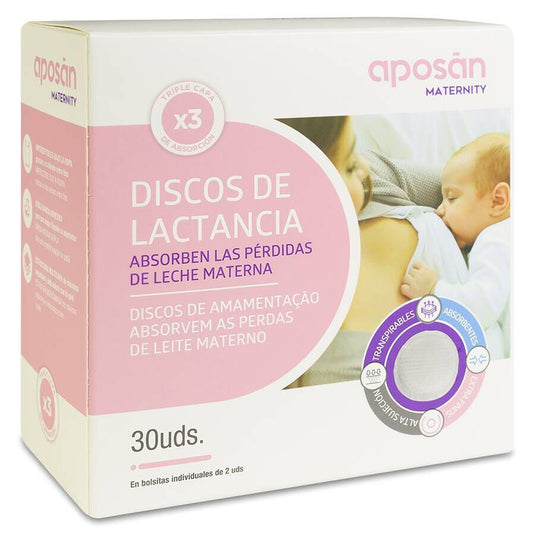 Farline Discos De Lactancia 30 Unidades