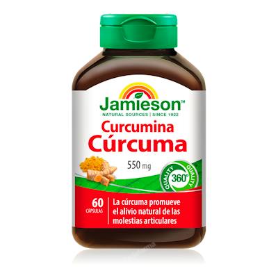 JAMIESON CURCUMINA CURCUMA 550mg. 60cap.