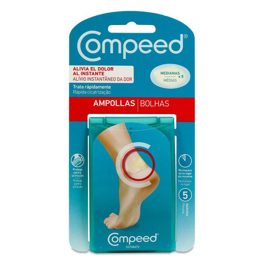Compeed Ampollas Hidrocoloide Talla Mediana 5 Unidades