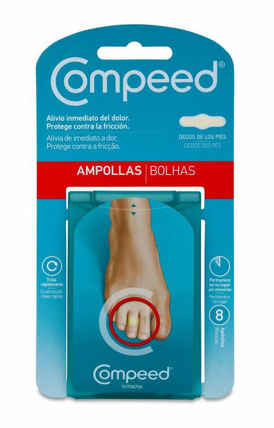 Compeed Ampollas Hidrocoloide Dedos Pies 8 Unidades