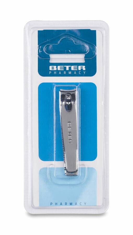 Cortauñas Beter Cromado Lima Tipo Aleman 5,6 cm