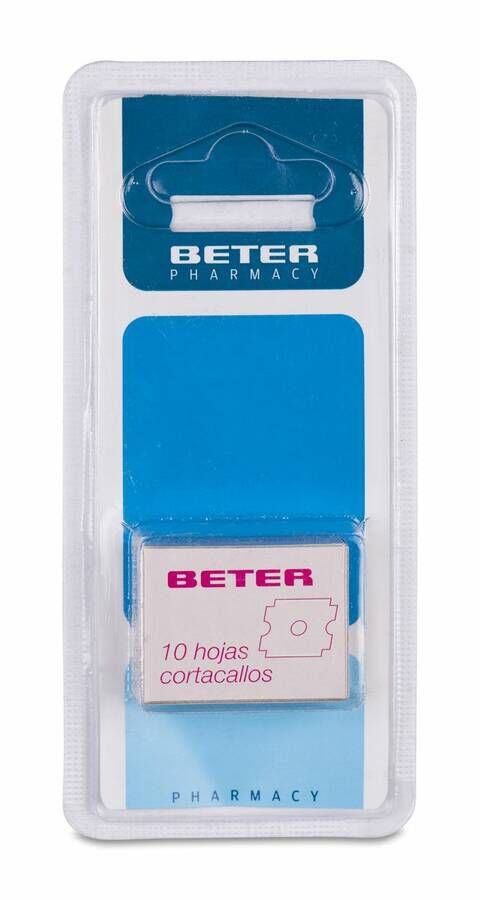 Cortacallos Recambio Cuchillas Beter 10 Hojas