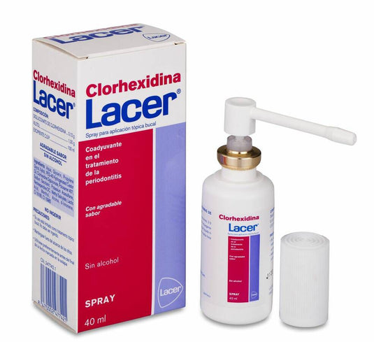 Lacer Colutorio Clorhexidina Spray 1 Envase 30 ml