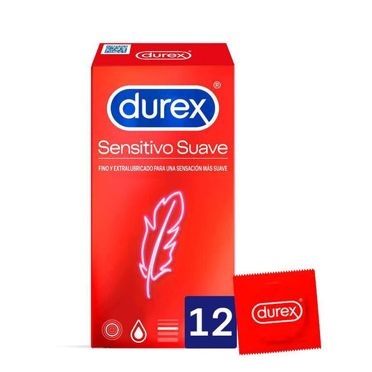Durex Sensitivo Suave Preservativos 12 Unidades