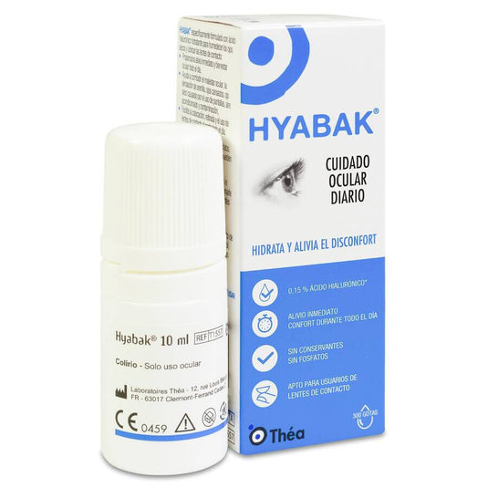 Theahyabak Solucion Hidratante Lentes De Contacto 1 Envase 10 ml
