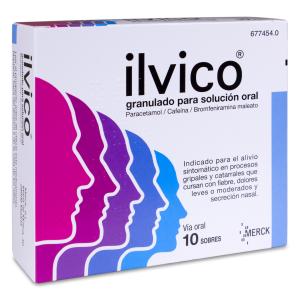 ILVICO 10 SOBRES GRANULADO PARA SOLUCION ORAL