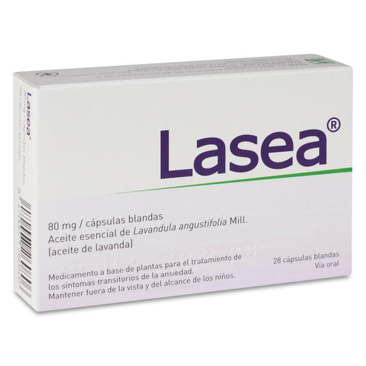 LASEA 80 mg 28 CAPSULAS BLANDAS