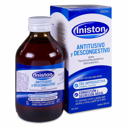INISTON TOS Y CONGESTION JARABE 1 FRASCO 200 ml