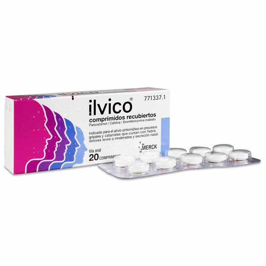 ILVICO 20 COMPRIMIDOS RECUBIERTOS