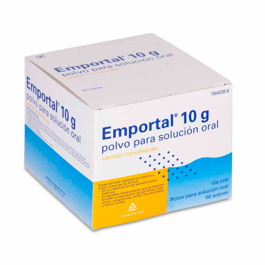 EMPORTAL 10 g 50 SOBRES POLVO PARA SOLUCION ORAL