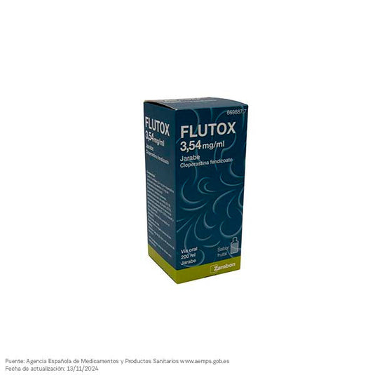 Flutox 3,54 mg/ml jarabe 1 frasco 120 ml
